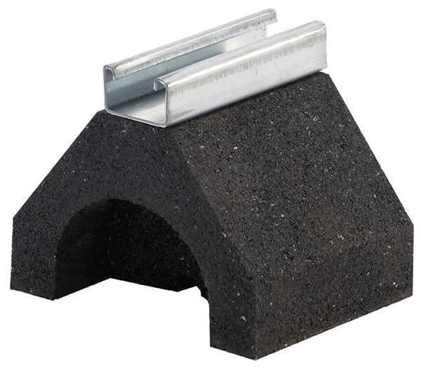 Pipe Support Block, 200 Lb Load, 4.8 In L