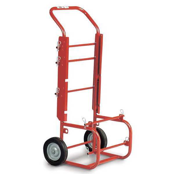 Wire Spool Cart, 43 x18-1/2x22, 5 Spindles