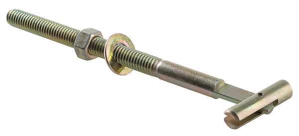 Toggle Bolt,  6" L,  Carbon Steel