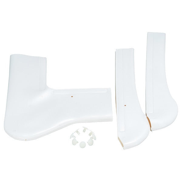 PVC,  Soft Guard Plus,  P-Trap (Two Supply and Valve Covers)