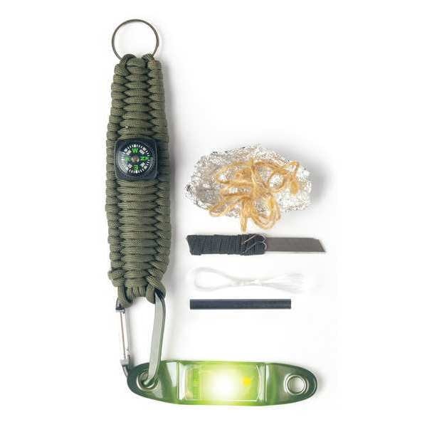 Survival Key Fob, Green