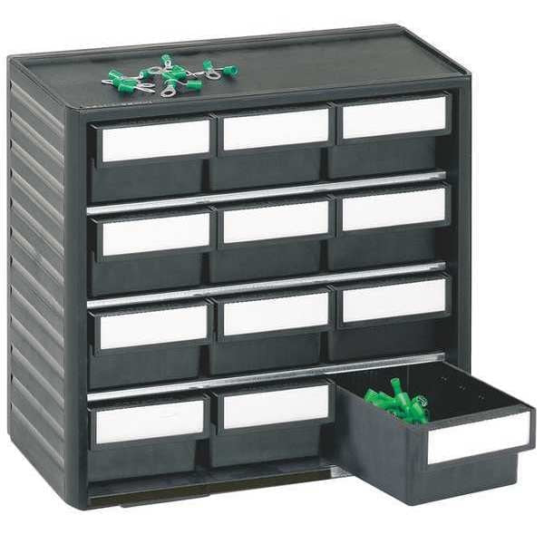 ESD Small Parts Drawer Unit,  12 Drawers
