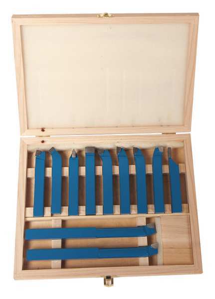 Carbide Lathe Tool Set, 5/8 In