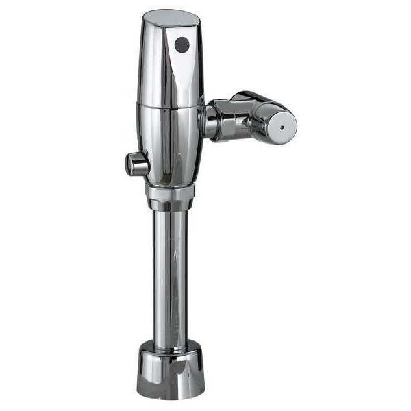 1.1 gpf,  Chrome,  Single Flush,  Toilet Automatic Flush Valve