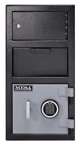 Depository Safe,  with Electronic 104 lb,  1.5 cu ft,  Steel