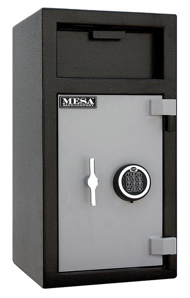Depository Safe,  with Electronic 114 lb,  1.4 cu ft,  Steel