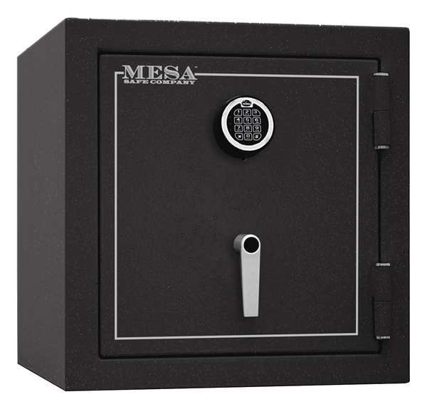 Fire Rated Security Safe,  3.3 cu ft,  194 lb,  2 hr. Fire Rating