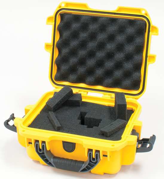 Yellow Protective Case,  12-1/2"L x 10.1"W x 6"D