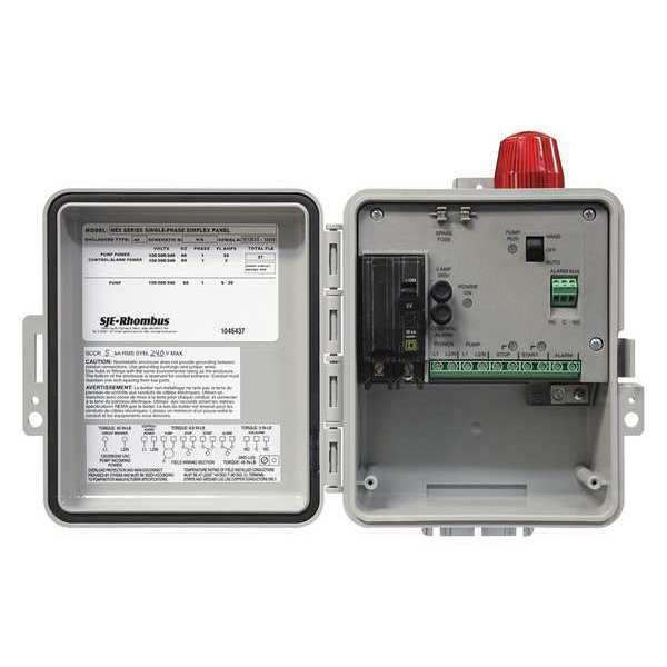 Simplex Panel, Single Phase, 0-12A