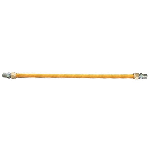 Gas Connector, 1/2 x36 In L, 125, 000 BTU