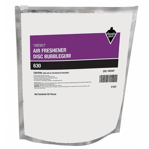 Air Freshner Disc, Bubblegum, PK50