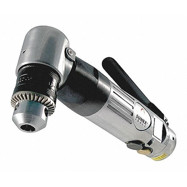 Air Drill, Right Angle, Reversible, 3/8"