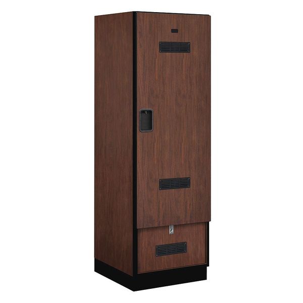 Gear Locker, 24Wx76Hx24"D, Mahogany