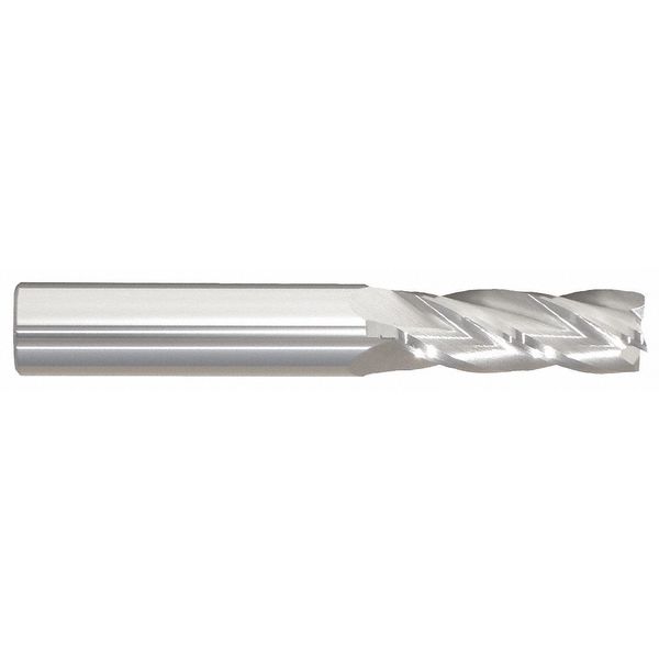 Carbide End Mill, 1/8In, 4FL, Single, 1-1/2