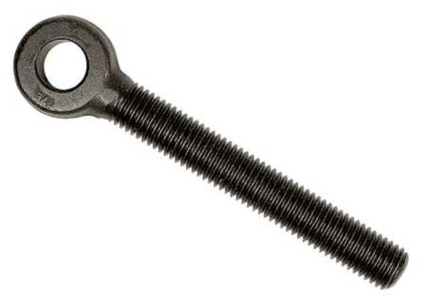Rod End,  Steel,  Black Oxide,  3/8"-16 Thrd Sz,  6 in Overall Lg