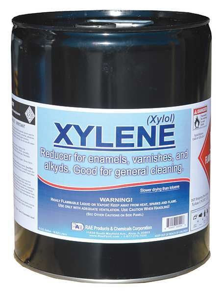 5 gal Xylene Paint Thinner Solvent,  Clear,  Solvent Base