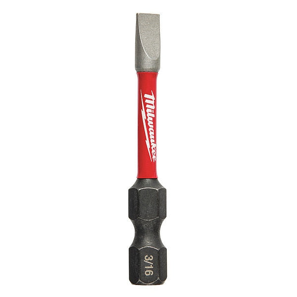 Shockwave 2" Impact Slotted 3/16" Power Bit