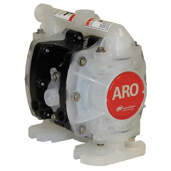 Double Diaphragm Pump,  Polypropylene,  Air Operated,  PTFE,  5.3 GPM