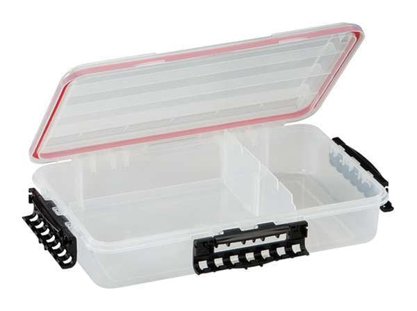 Adjustable Compartment Box with 1 to 4 compartments,  Plastic,  3" H x 8.88 in W
