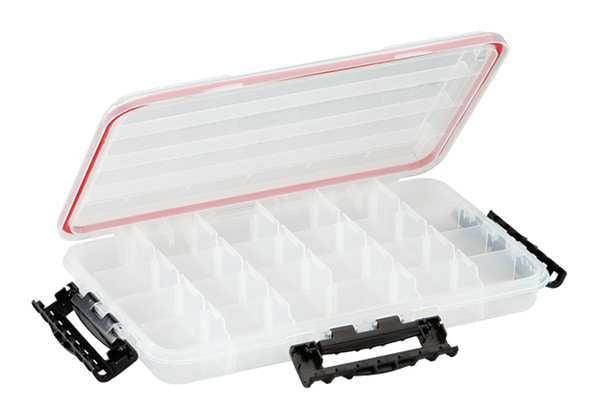 Compartment Box with 4 to 23 compartments,  Plastic,  1-7/8" H x 9 in W