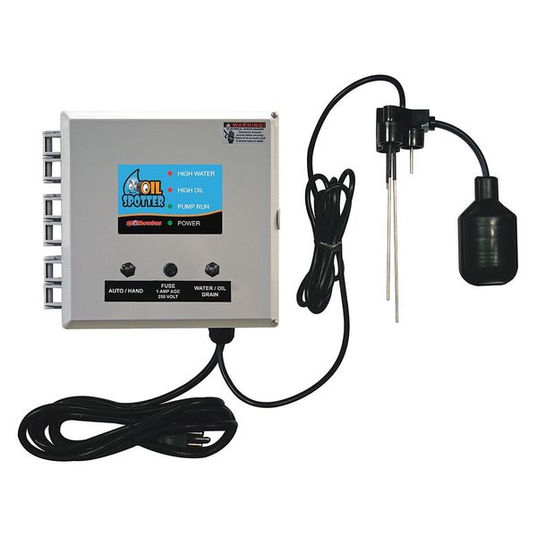 Oil Spotter, 230V, w/Remote Alarm