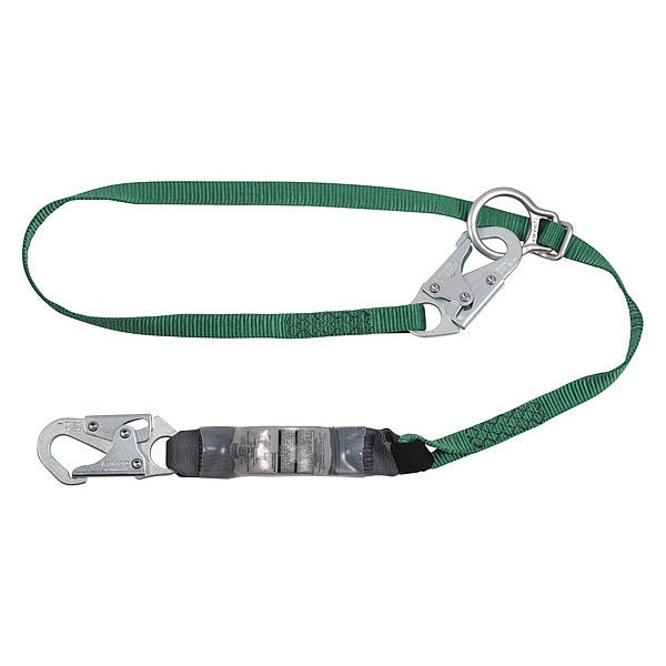 Lanyard,  6 ft.,  310 lb. Weight Capacity,  Green