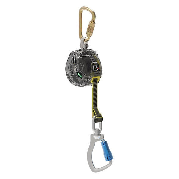 Self-Retracting Lifeline,  310 lb Weight Capacity,  Clear