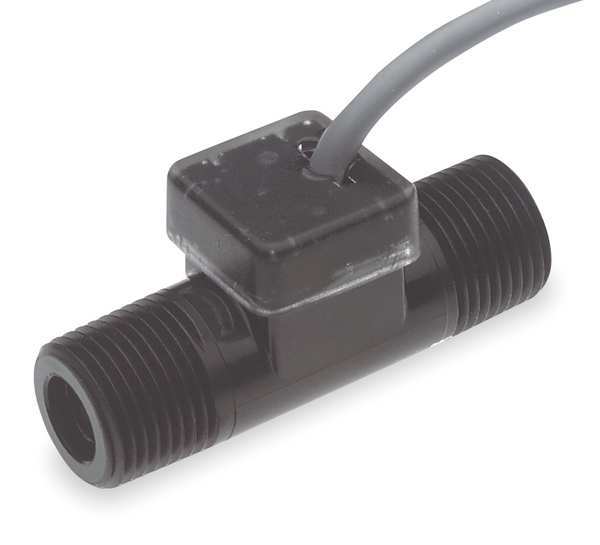 Flow Rate Sensor, Turbine, 2.7 GPM Max