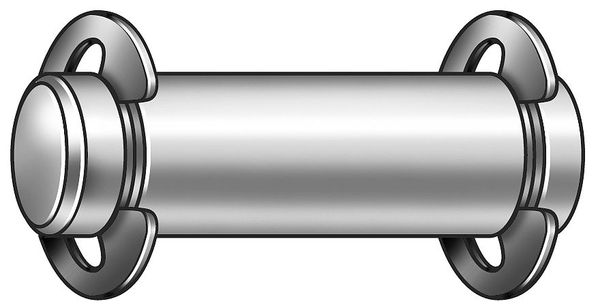 Clevis Pin, Hdlss, 3/8 x2 27/32L, w/2 Rings