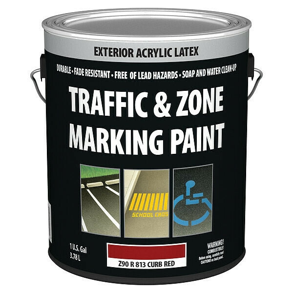 Exterior Paint,  #N/A,  Marking Red,  1 gal