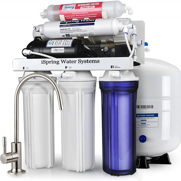 Alkaline Reverse Osmosis System with Pump