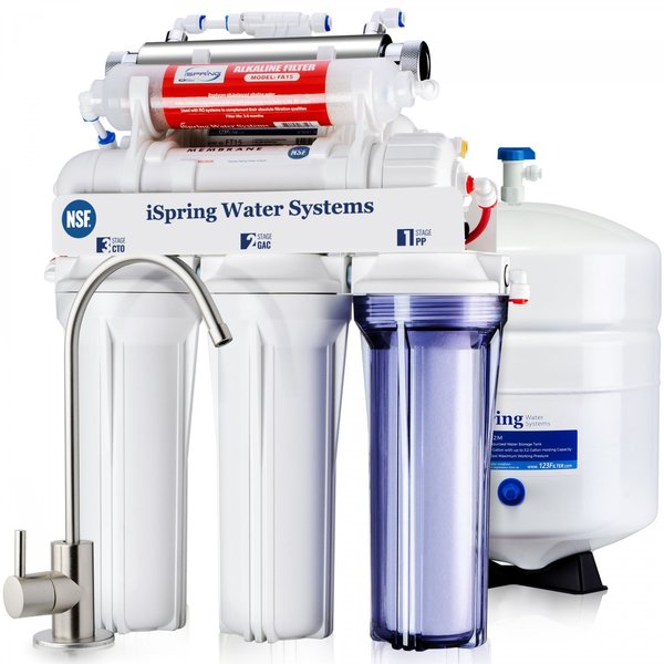 Alkaline Reverse Osmosis System with UV Filter