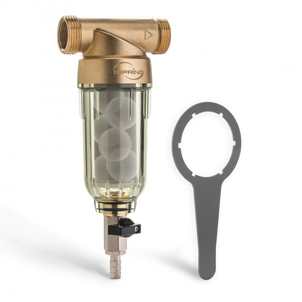 Reusable Spin Down Sediment Water Filter W Siliphos
